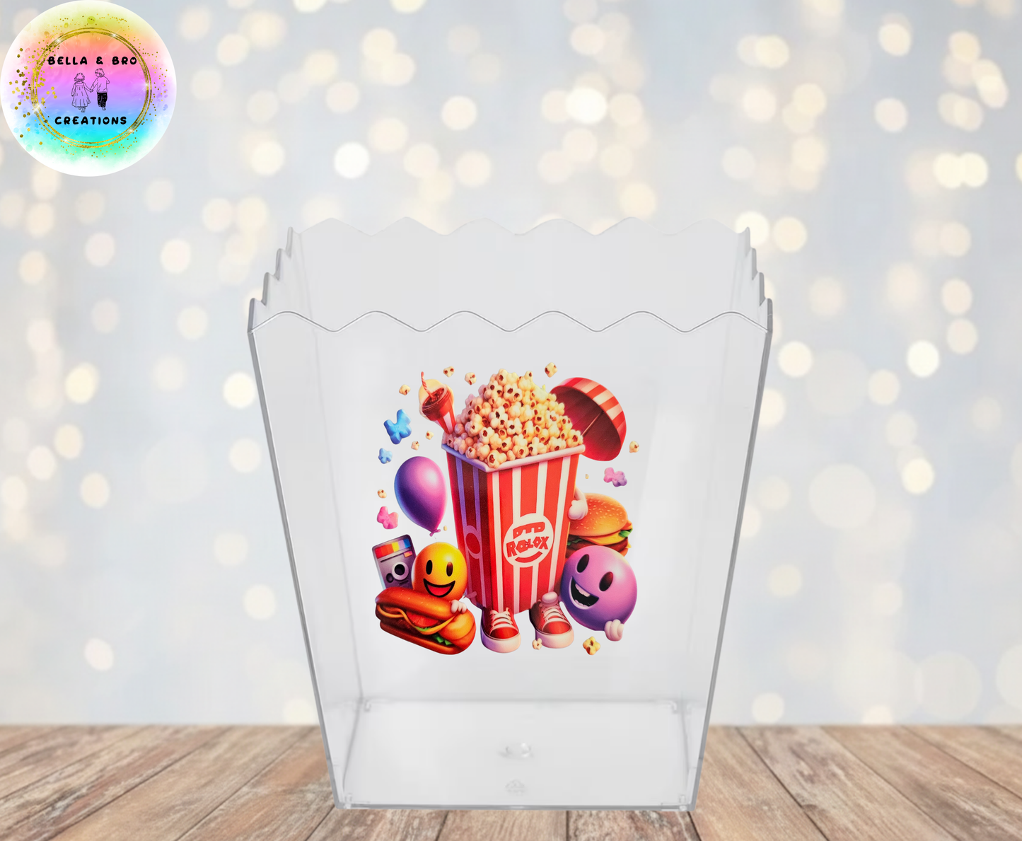 Popcorn 10 Box Decal