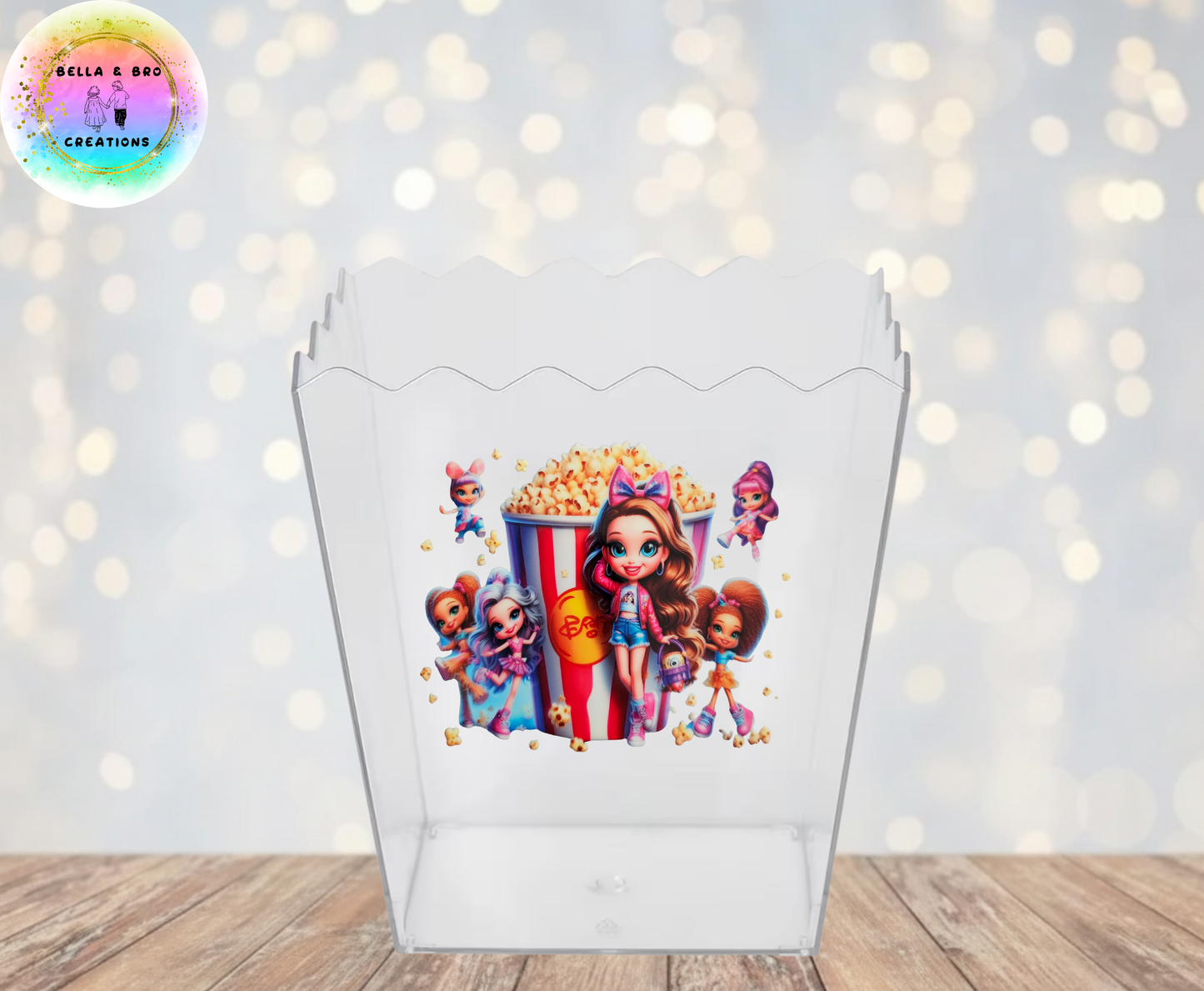 Popcorn 12 Box Decal