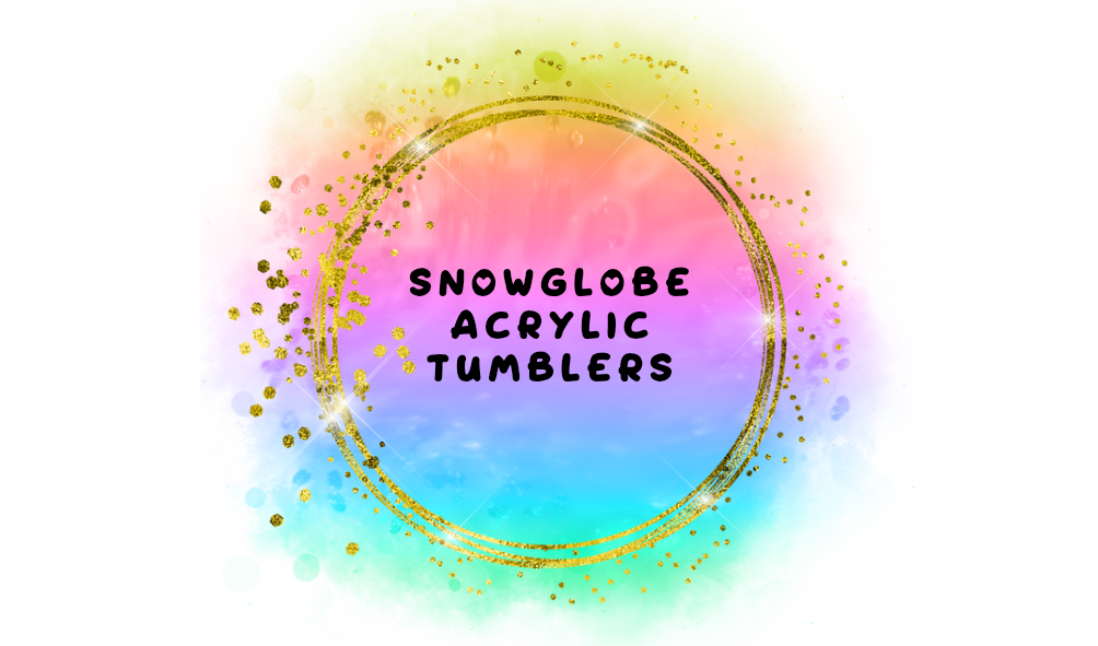 Snowglobe Acrylic Tumblers