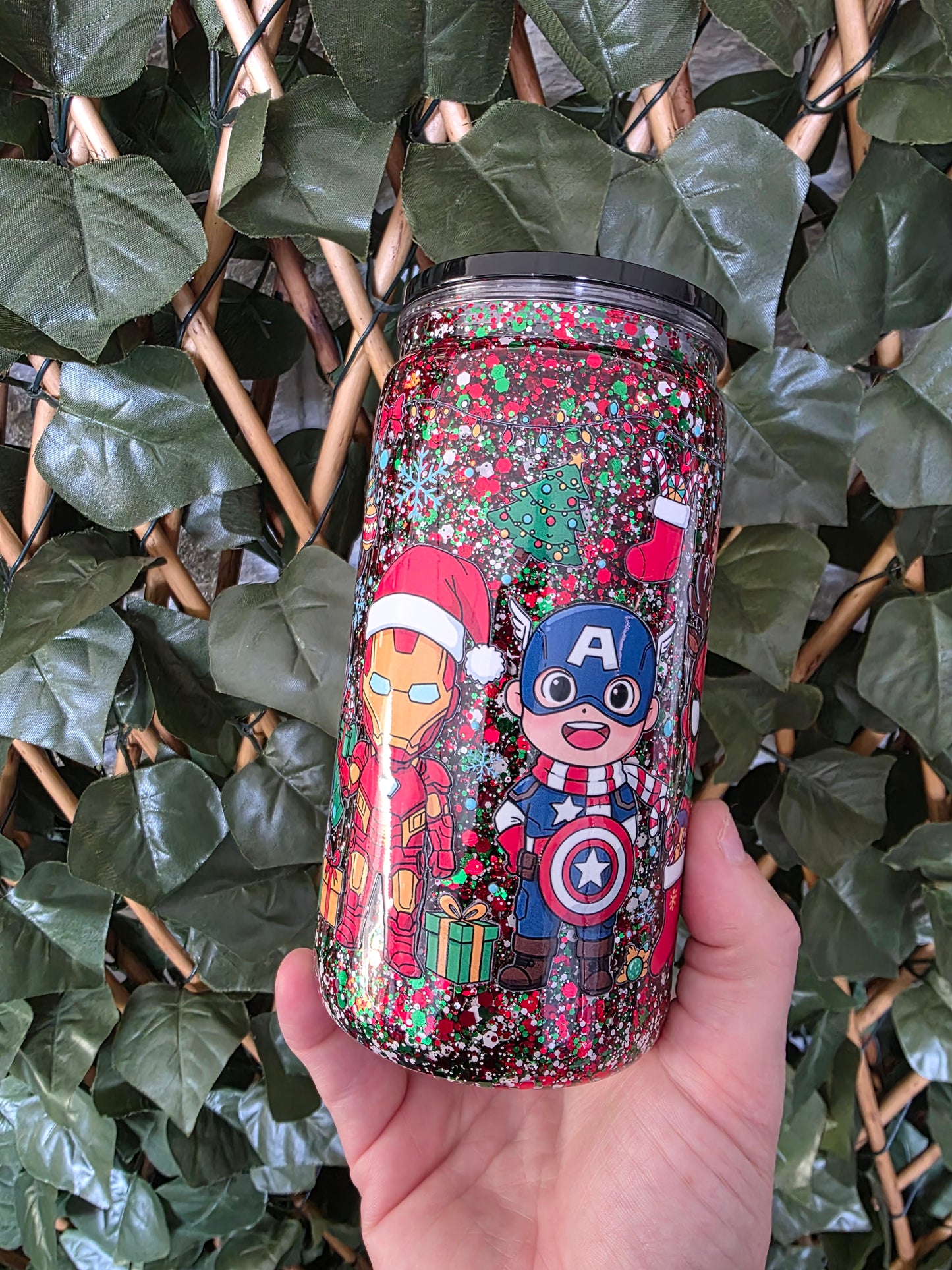 16oz Plastic Snowglobes