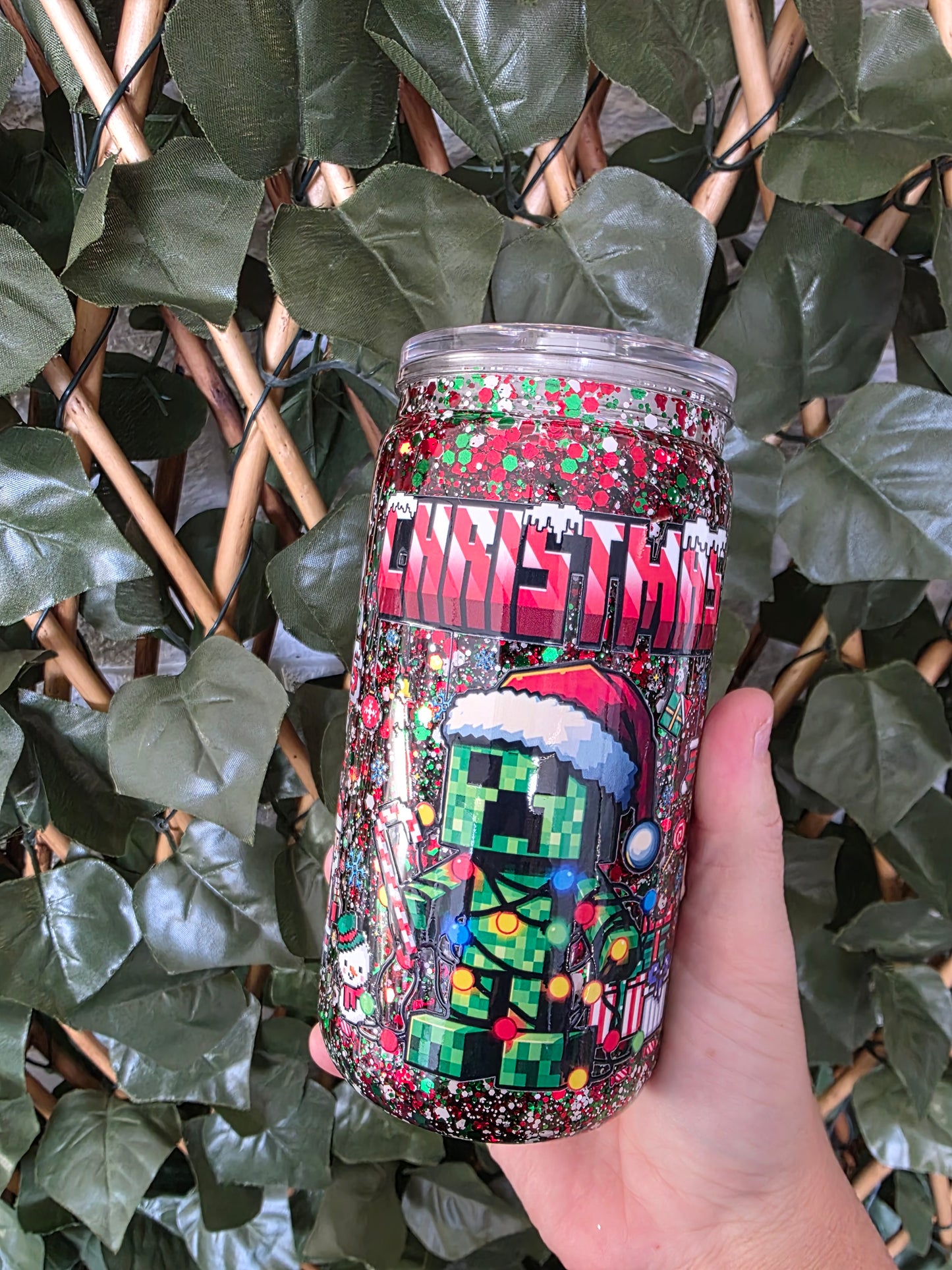 16oz Plastic Snowglobes
