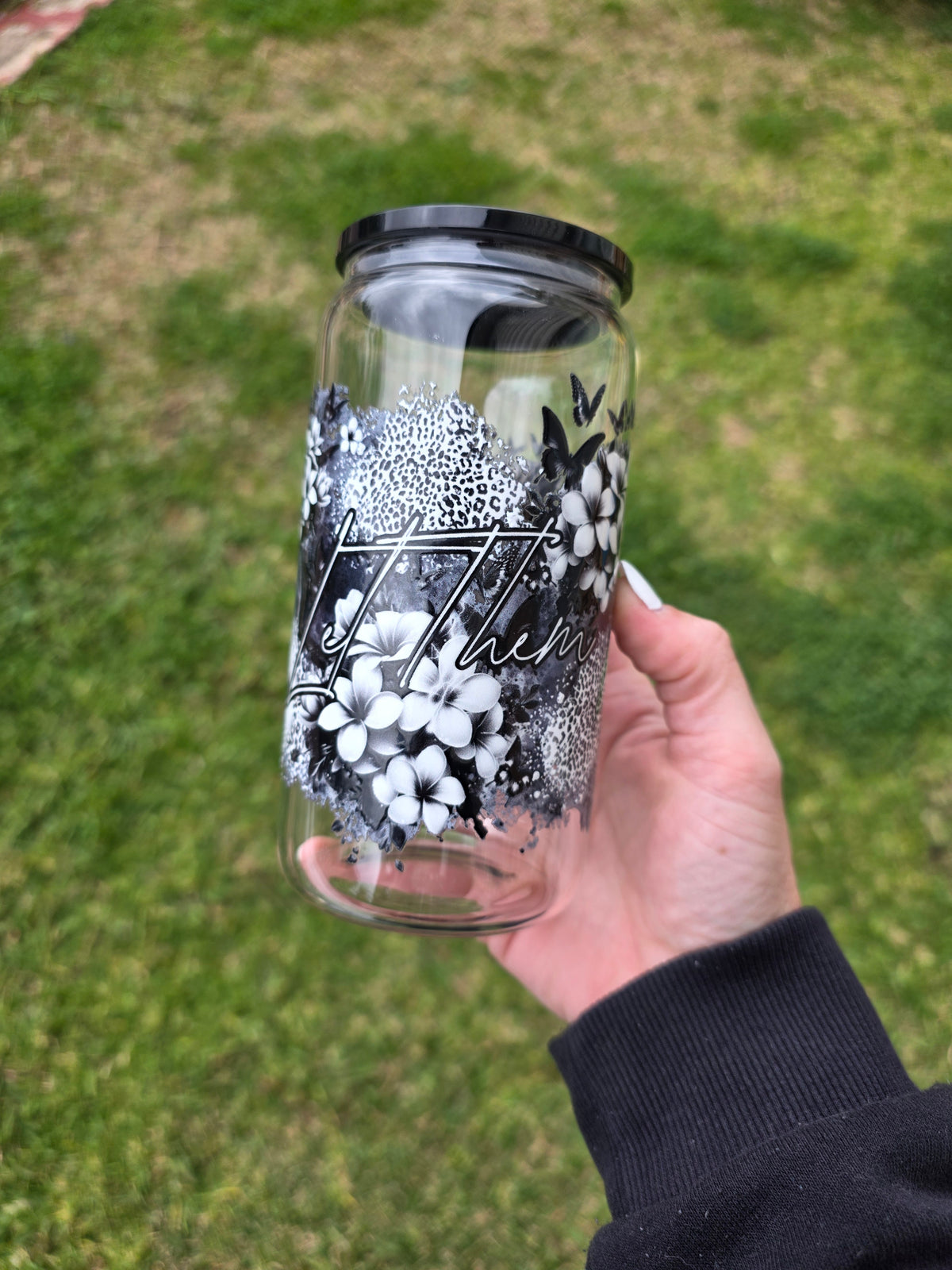 16oz Glass Tumbler