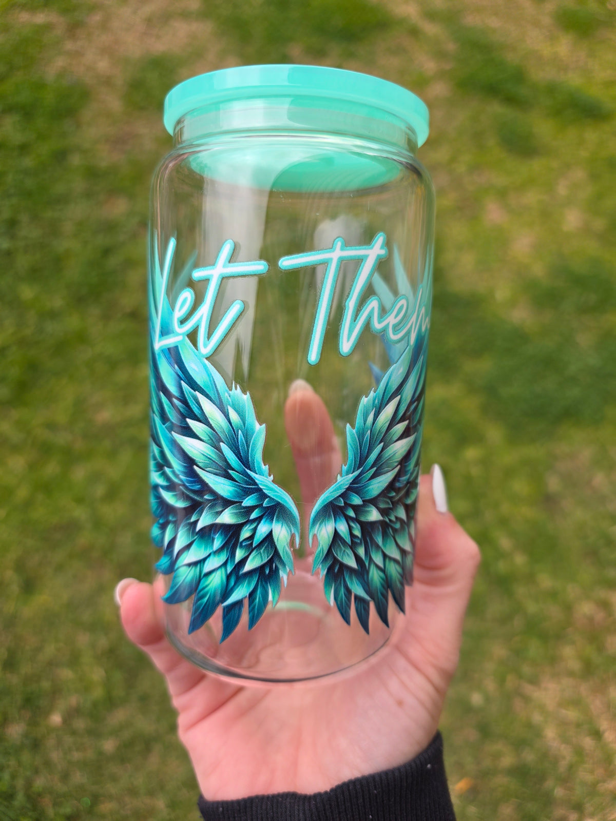 16oz Glass Tumbler