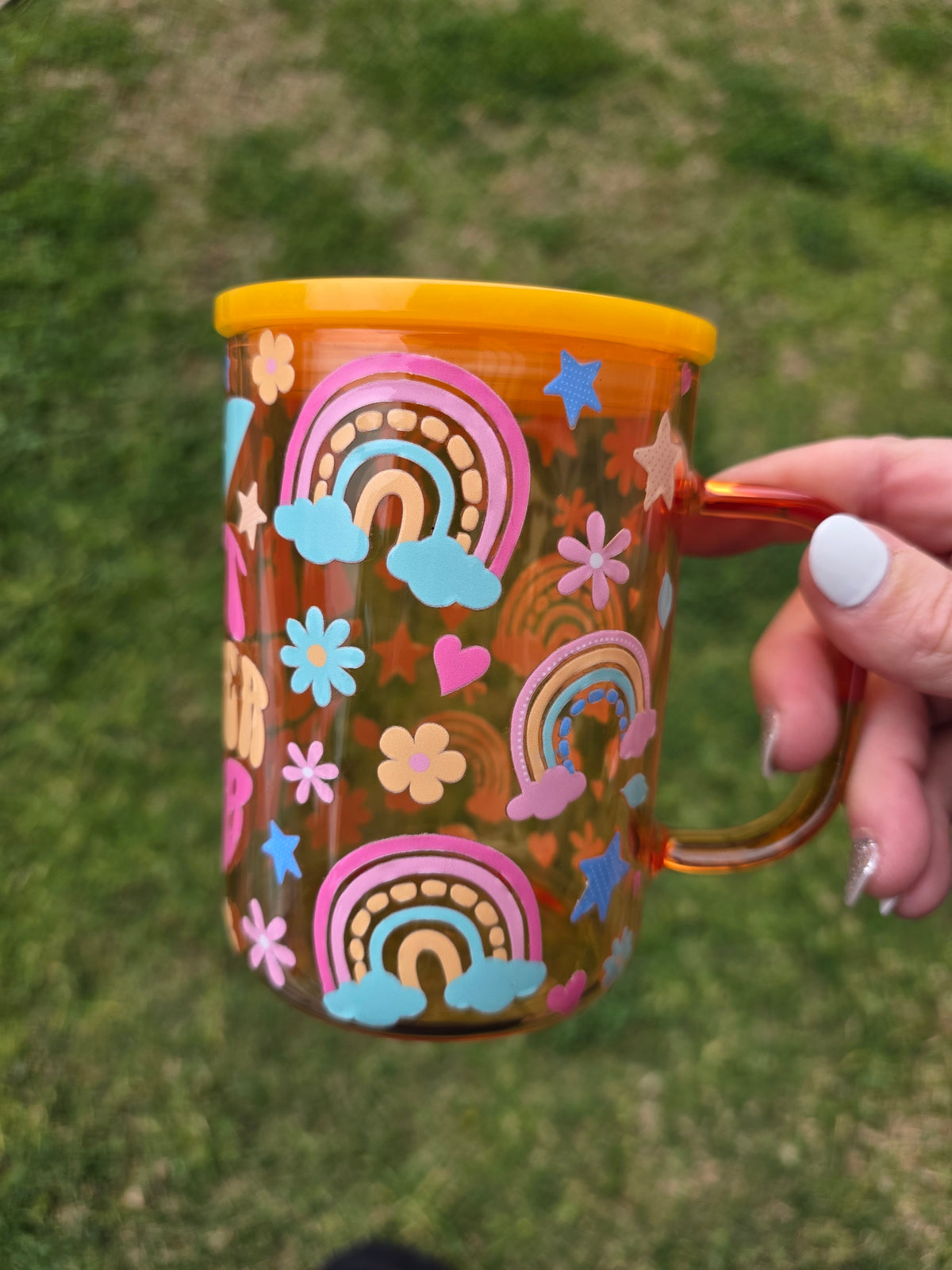 16oz Glass Mug