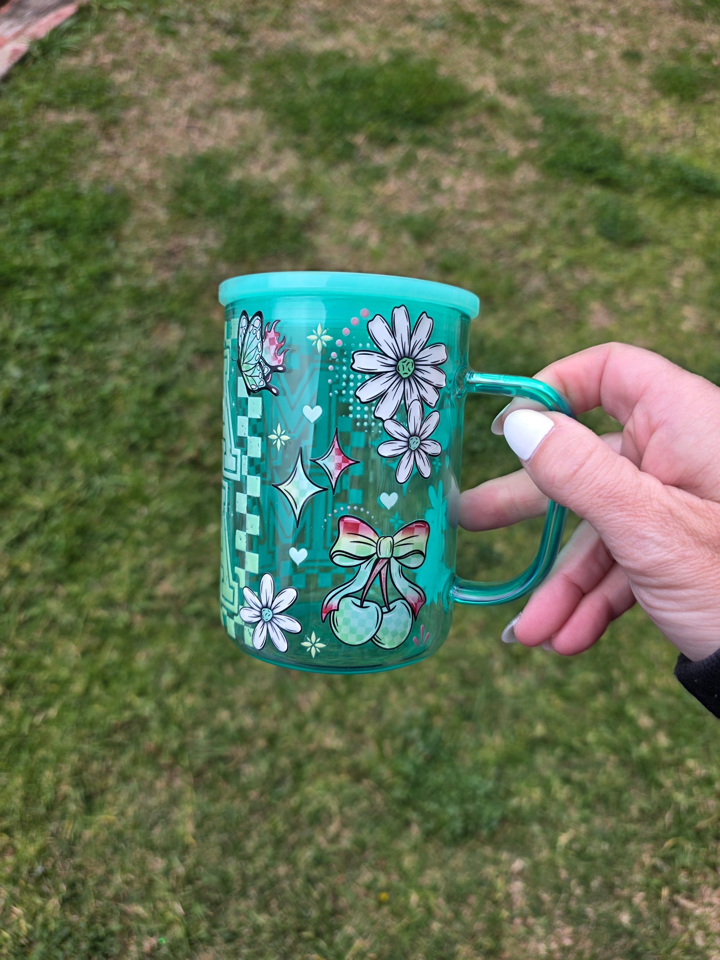 16oz Glass Mug