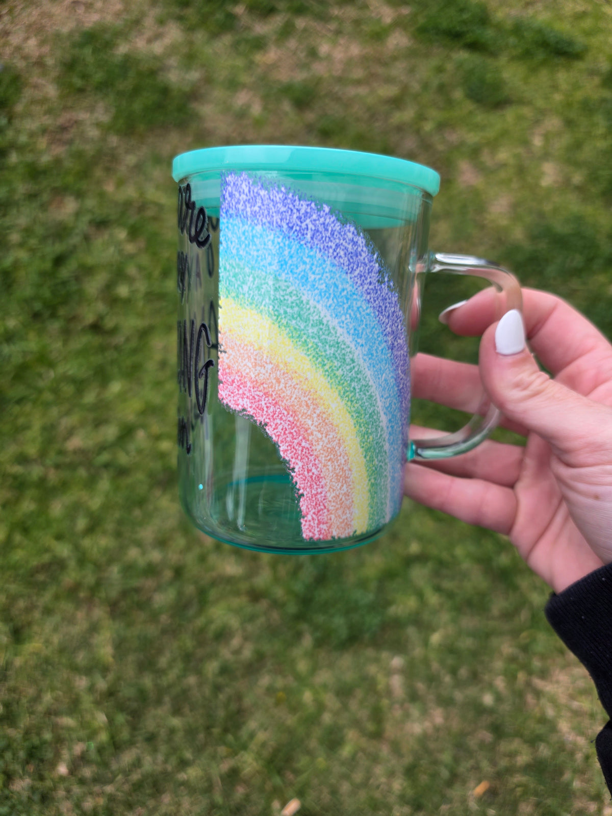 16oz Glass Mug