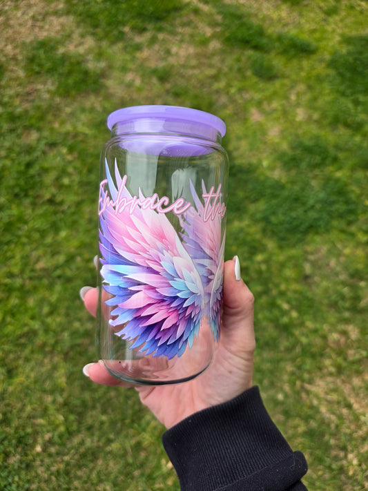16oz Glass Tumbler