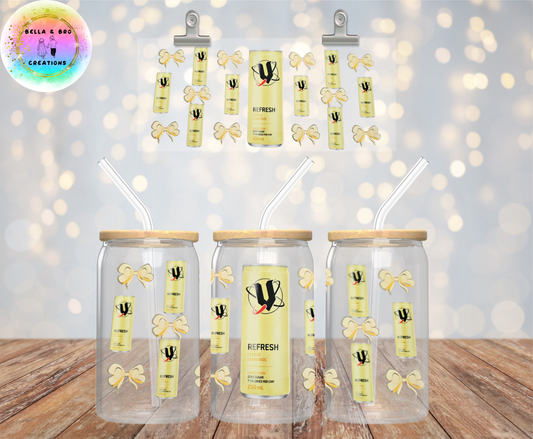 Wrap 16 Yellow 16oz UV DTF Wrap