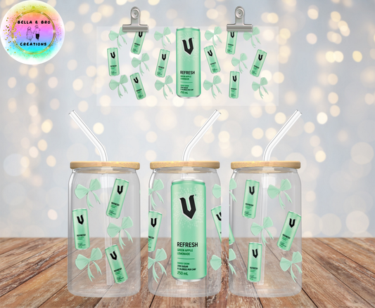 Wrap 18 Green 16oz UV DTF Wrap