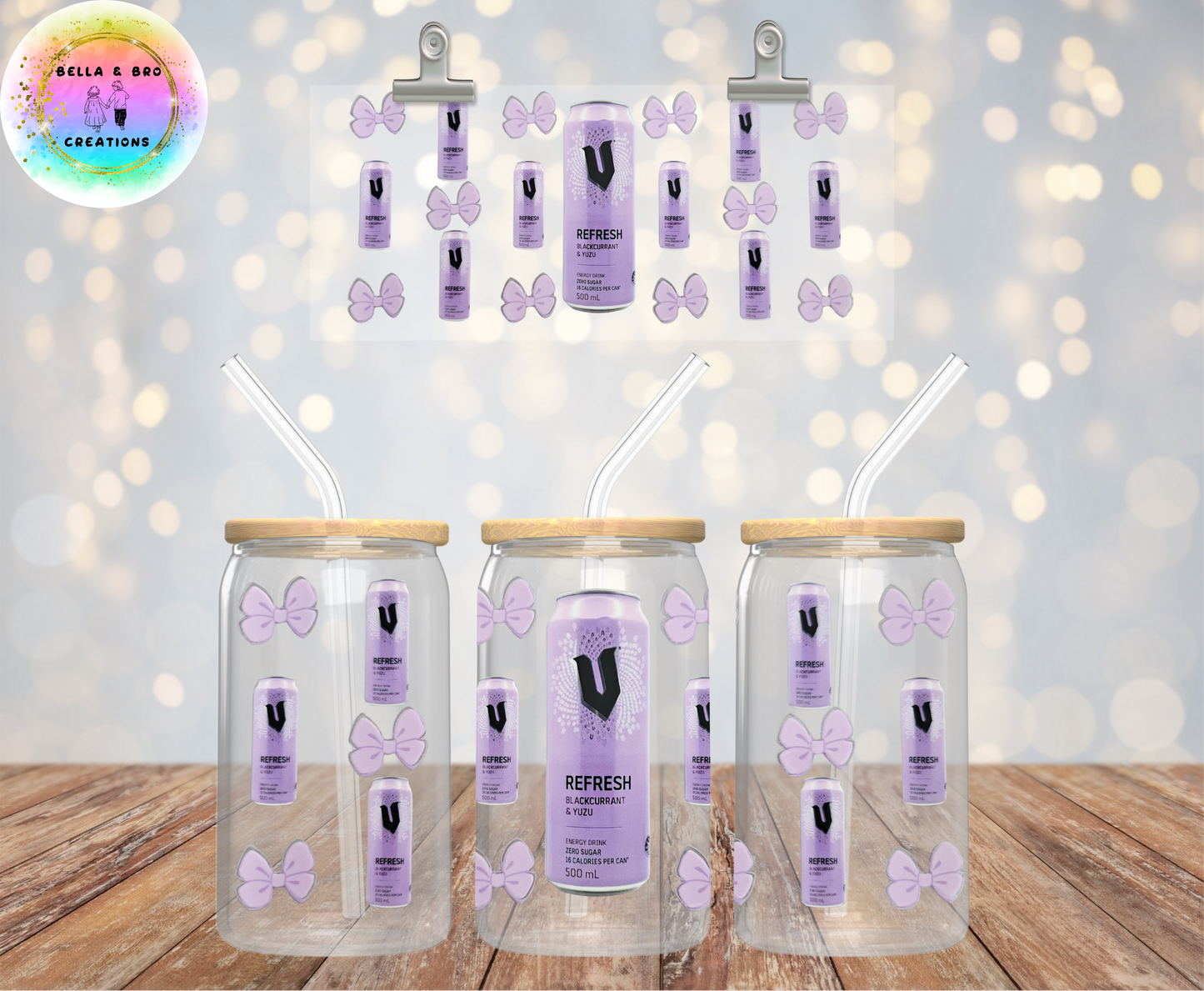 Wrap 19 Purple 16oz UV DTF Wrap