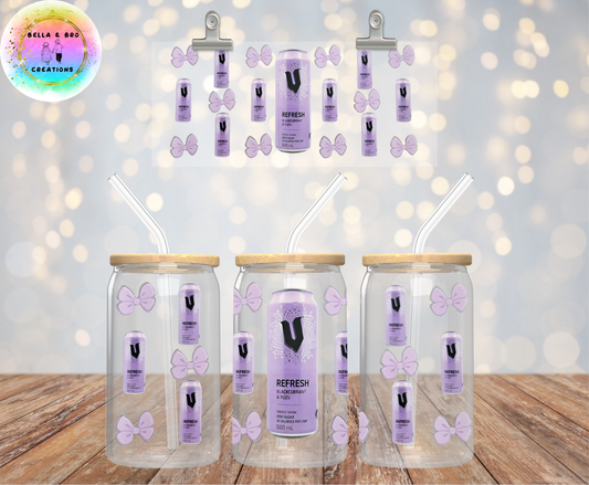 Wrap 19 Purple 16oz UV DTF Wrap