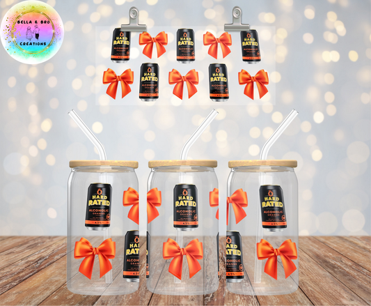 Wrap 20 Orange 16oz UV DTF Wrap