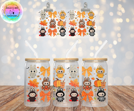 Wrap 25 Halloween 16oz UV DTF Wrap