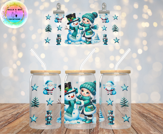 Wrap 35 Christmas 16oz UV DTF Wrap