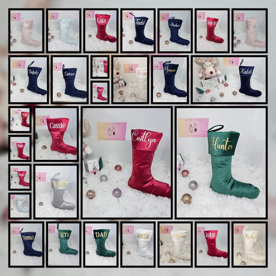 Velvet Stockings - Personalised
