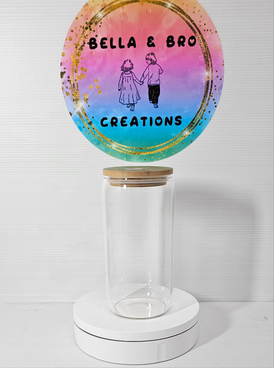Custom 16oz Glass Tumbler