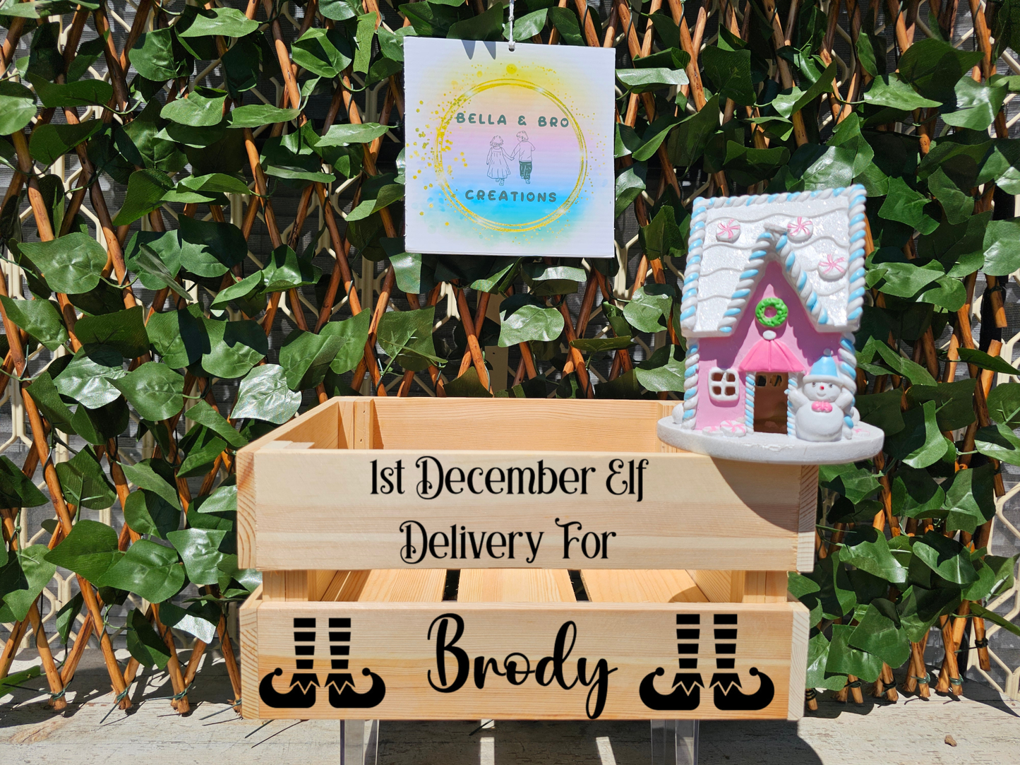 Personalised Christmas Crates