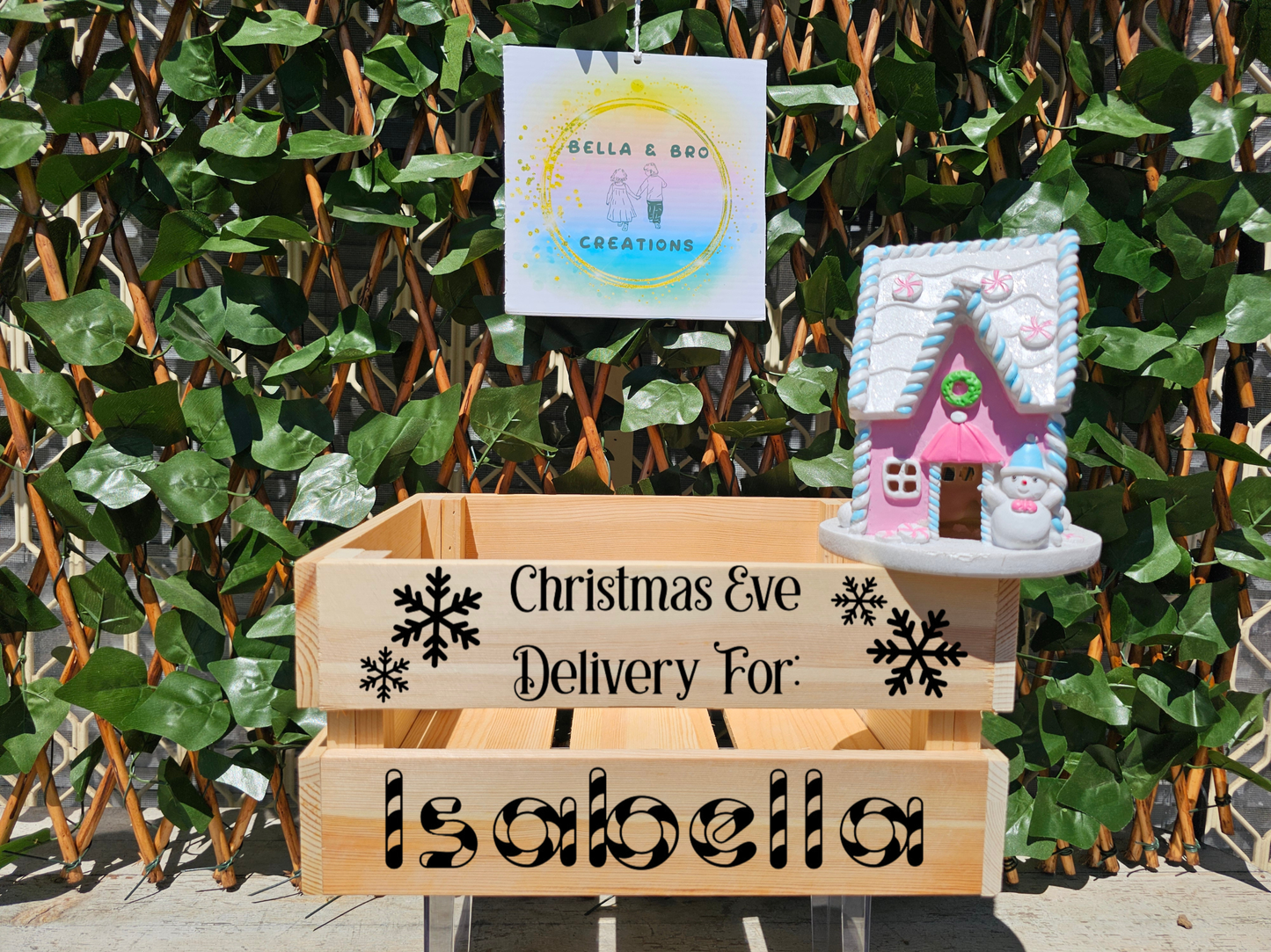 Personalised Christmas Crates