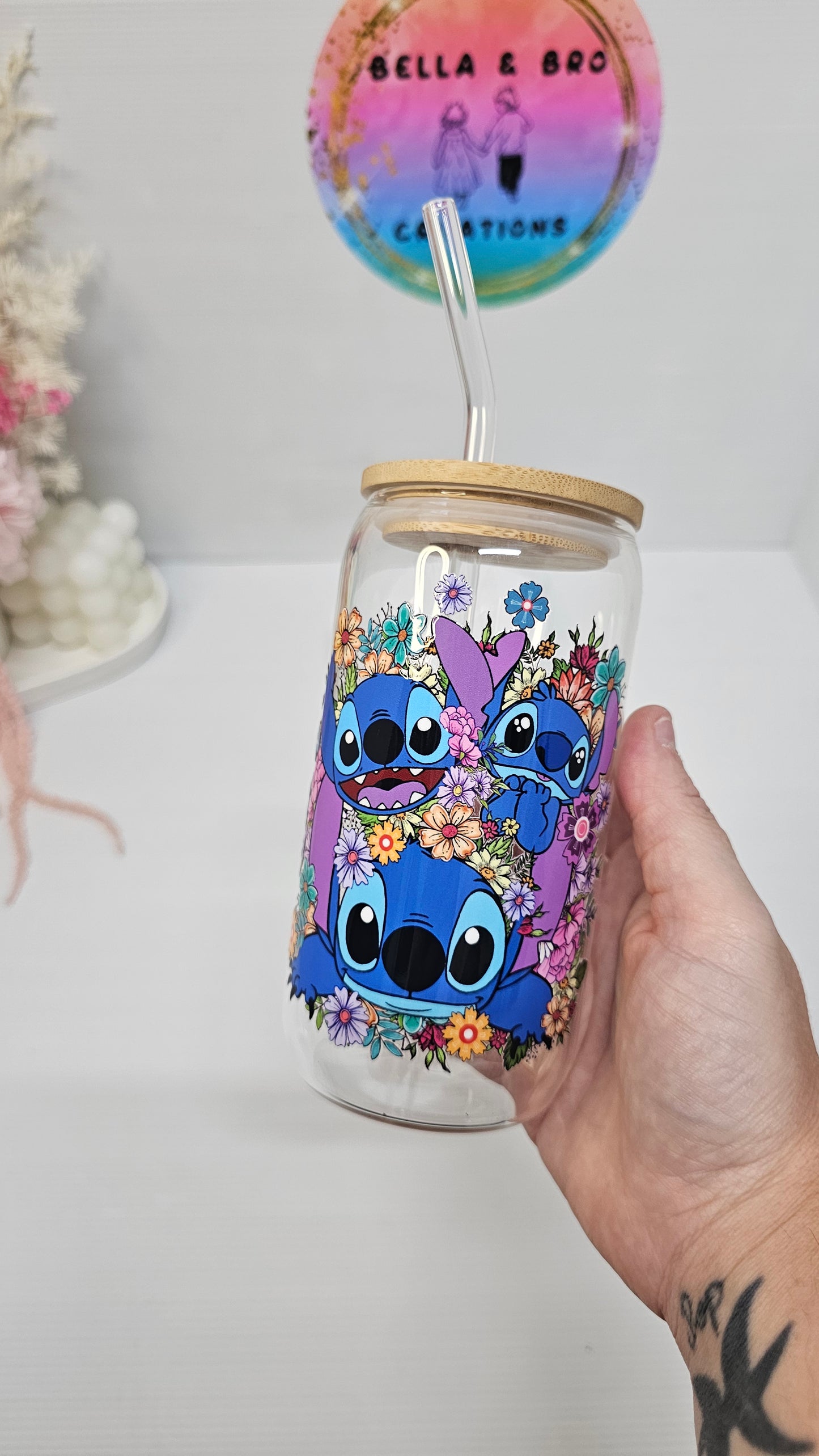 Custom 16oz Glass Tumbler