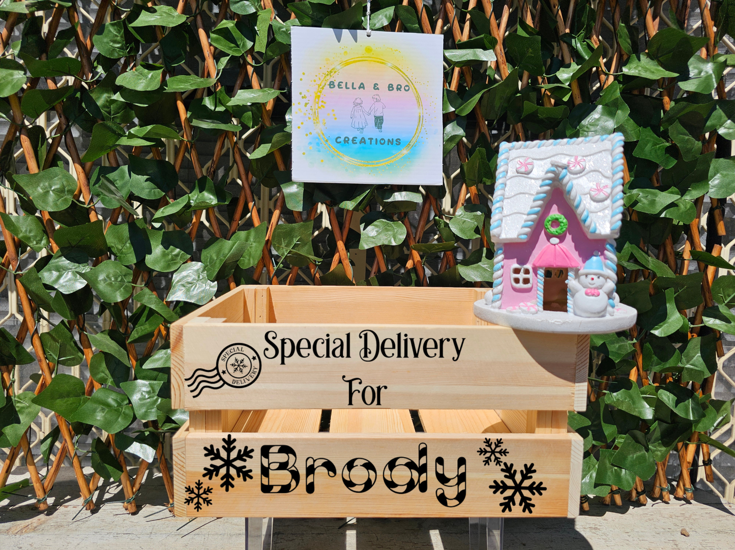 Personalised Christmas Crates